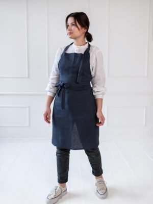 Linen daily apron