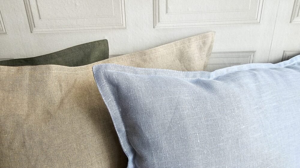 Linen pillowcase