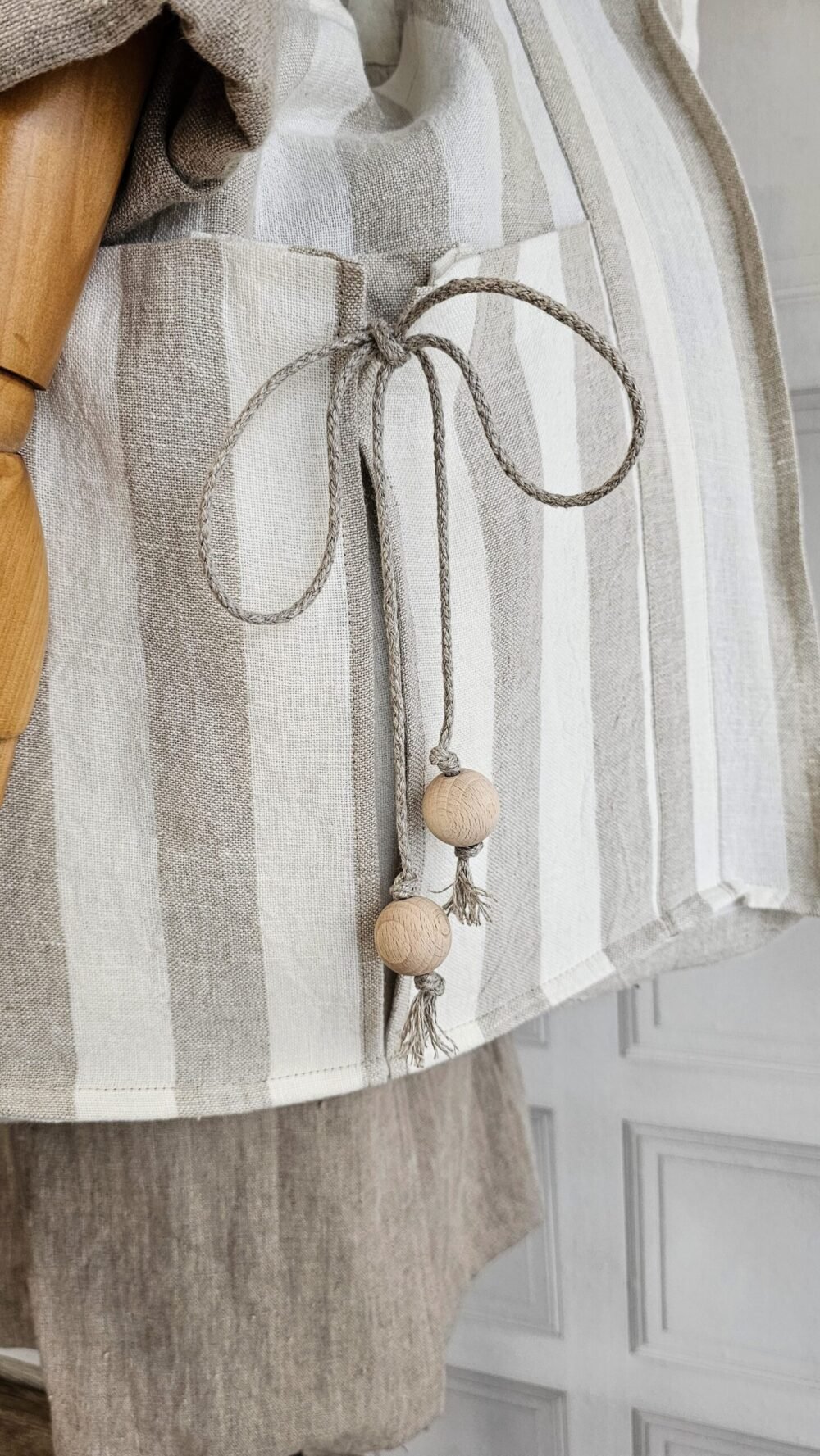 Linen tote bag