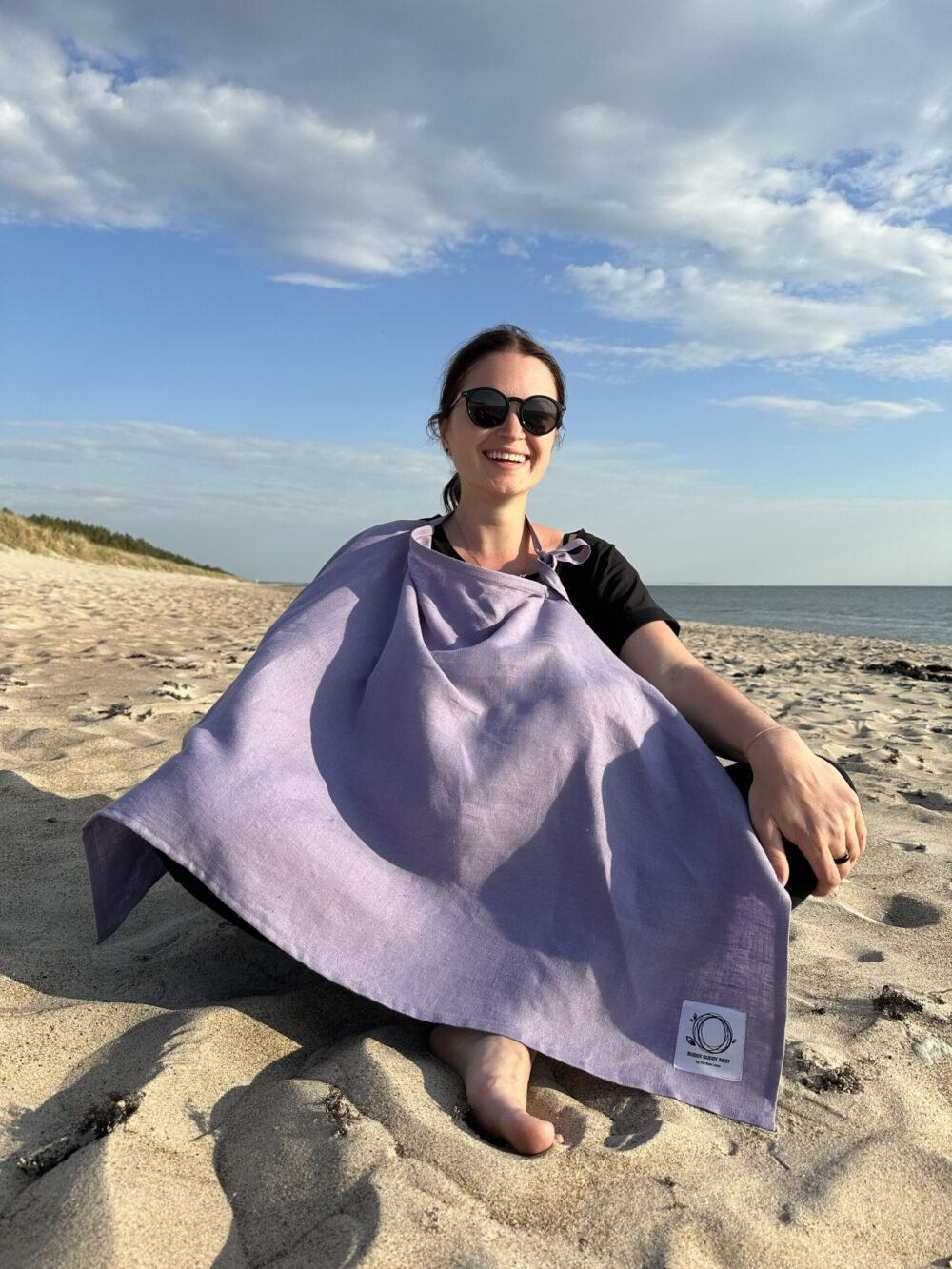 Linen nursing cover