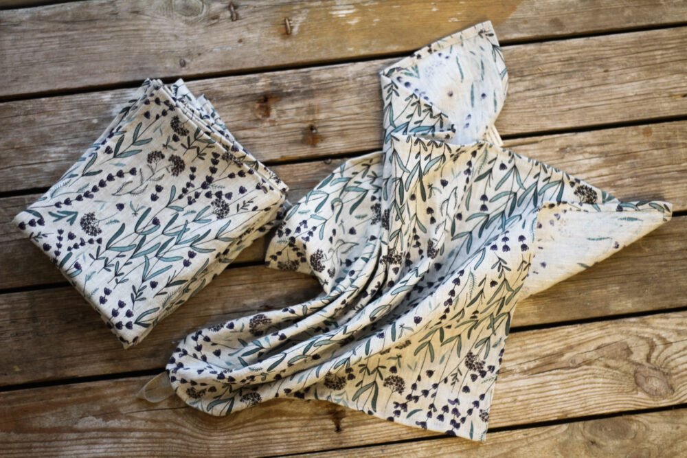 Kitchen towel "Lavender flowers"
