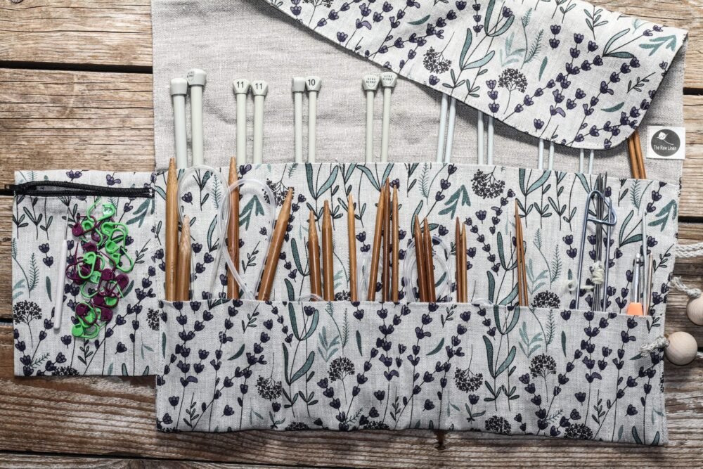 Knitting needle case