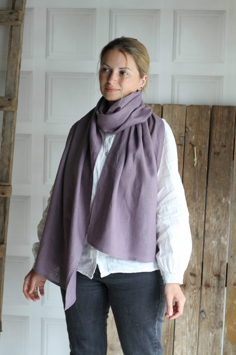 Linen scarf