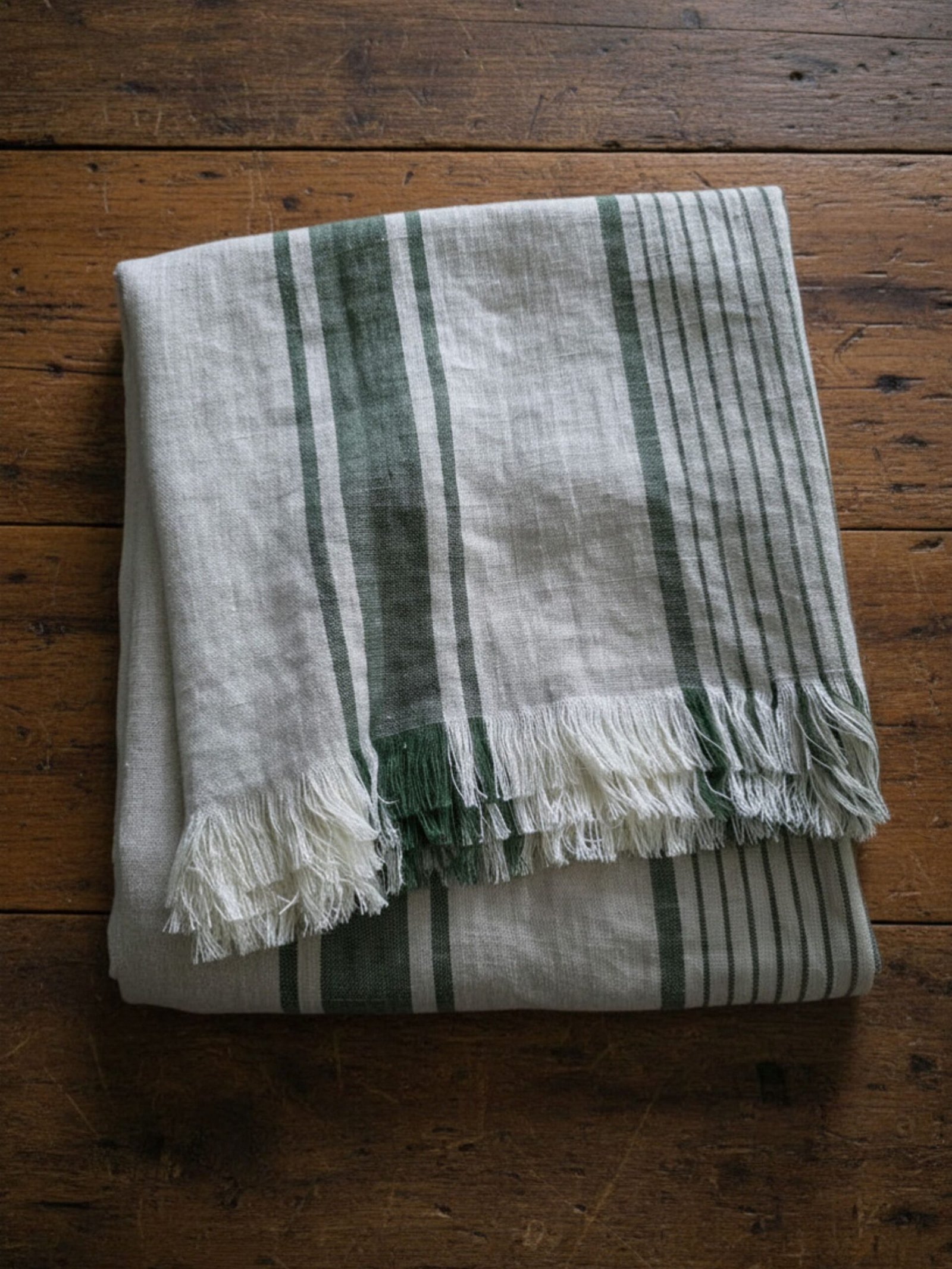 French stripe linen blanket - Image 8